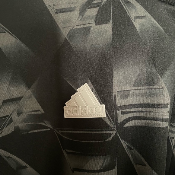 adidas Ajax Amsterdam Black Long Sleeve Track Jacket Soccer Size Large IP6300 - Picture 3 of 9